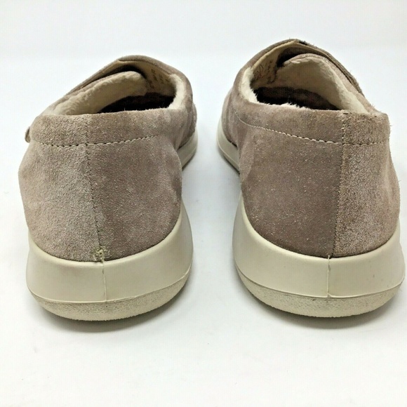 Hotter Comfort Concept~Wrap~Loafer~Suede~Fur Lined - Picture 5 of 8